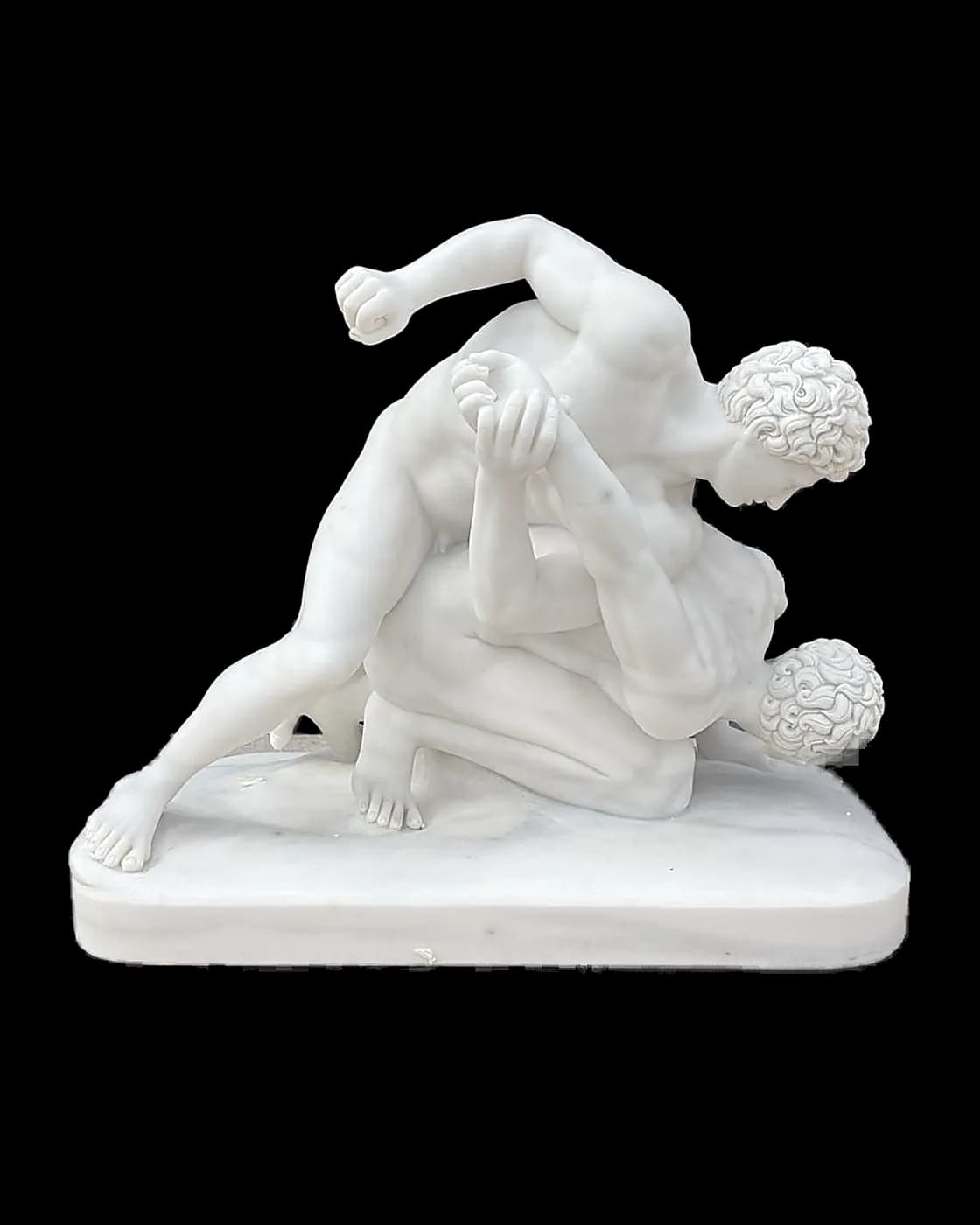 The Wrestlers — CARVED MARBLE